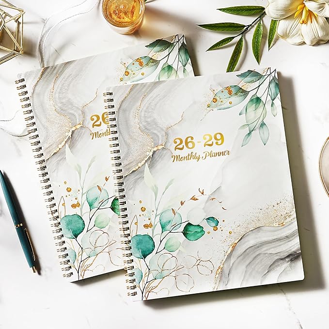 Monthly Planner 2026-2029 - 3 Year 2026-2029 Monthly Planner from JUL. 2026 - JUN. 2029, 9" x 11" with Inner Pocket, Colorful Coated Tabs