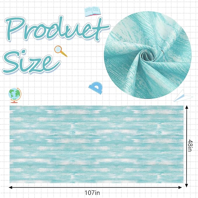 Mindsoft Bulletin Board Paper 48'' x 107'' Class Boards for Classroom Bulletin Boards Everyone is Welcome Classroom Board Decor Pillows Curtains Crafts(1 Pc,Rustic)