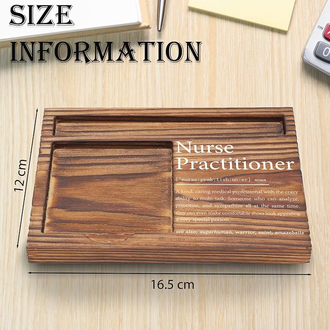 Nurse Practitioner Sticky Note Holder, Medical Professionals Teachers and Busy Heroes Appreciation Gift for Healthcare Week, Nurses Day, NP Self-Stick Note Pad Holders TZP70