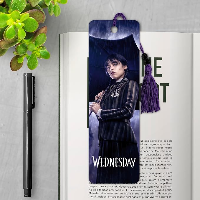 Wednesday - Rain Premier Bookmark Stationery