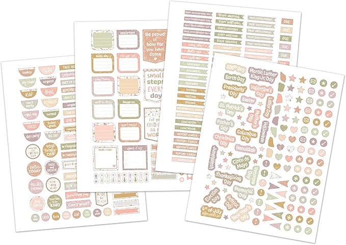 Teacher Created Resources Terrazzo Tones Teacher Planner (TCR7230)