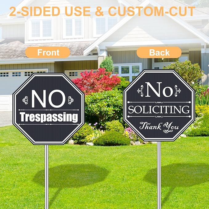 Black Corrugated Plastic Sheets, Thick Blank Poster Board 24x36, Double-Sided Yard Signs for Garage Sale, Yard Sale, Warning, Party Decor & Crafts, 4 Pack
