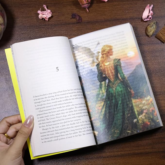 BAMAYSELF 15 Pcs Throne of Glass Page Overlays Bookmarks, Throne of Glass Merch for Readers, Fantasy SJM Bookmarks Book Accessories Merchandise, Romantasy Acotar Bookish Gift for Book Lovers Booktok