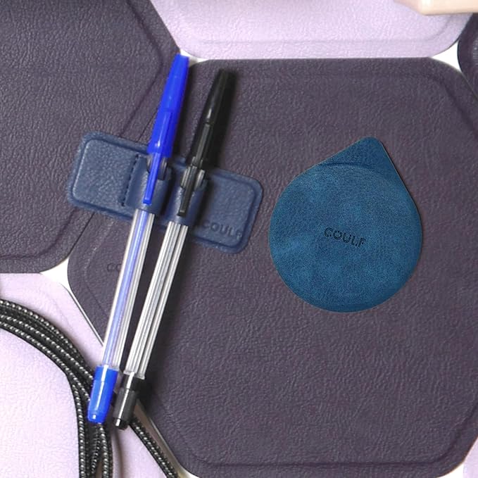 Magnetic MagPad - 4.8 x 4 x 0.1 - Tool to Secure Metal Objects on the Surface - A Perfect Addition to Any Surface - Steel Blue