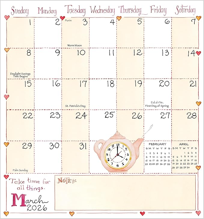 TF Publishing 2026-2027 Susan Branch Small Monthly Pocket Planner with 2 Page Large Calendar Grid and Lined Notes Section - 2 Year Pocket Calendar 2026-2027 Perfect for Purse - 3.5in x 6.5in