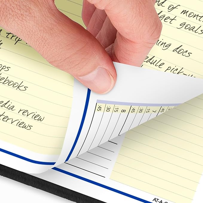 AT-A-GLANCE 2026 Appointment Book Planner, Weekly & Monthly, 8-1/4" x 11", Large, QuickNotes, Black (769500526)