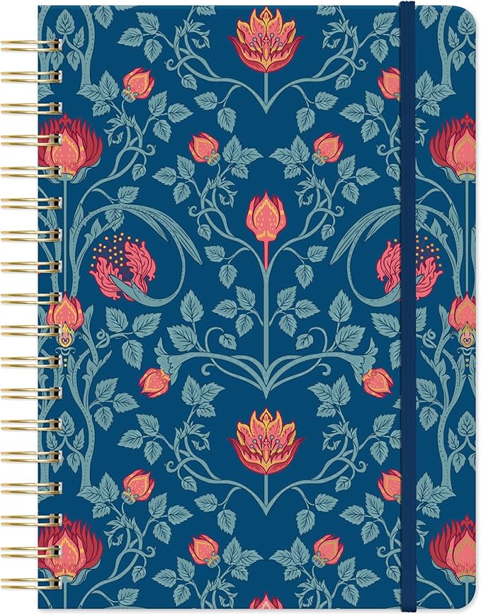 Orange Circle Studio Undated Tri-Tab Planner, Garden Renaissance