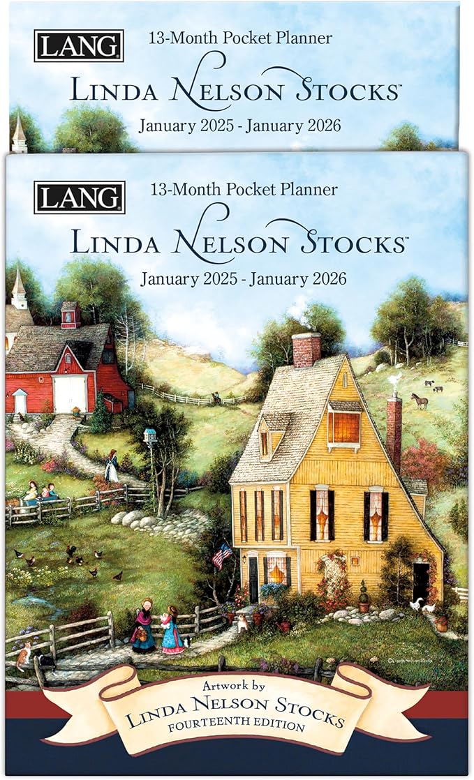 Lang, Linda Nelson Stocks 2025 Monthly Pocket Planner