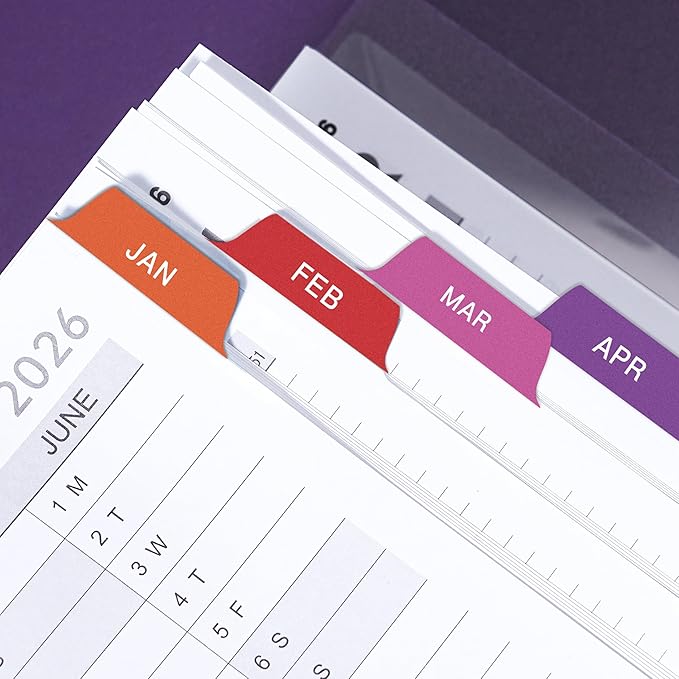 2026 Weekly Appointment Book/Planner - Daily Hourly Planner 2026, JAN 2026 - DEC 2026, 9" x 11" Appointment Book, Monthly Tabs, Hourly Interval, Thick Paper