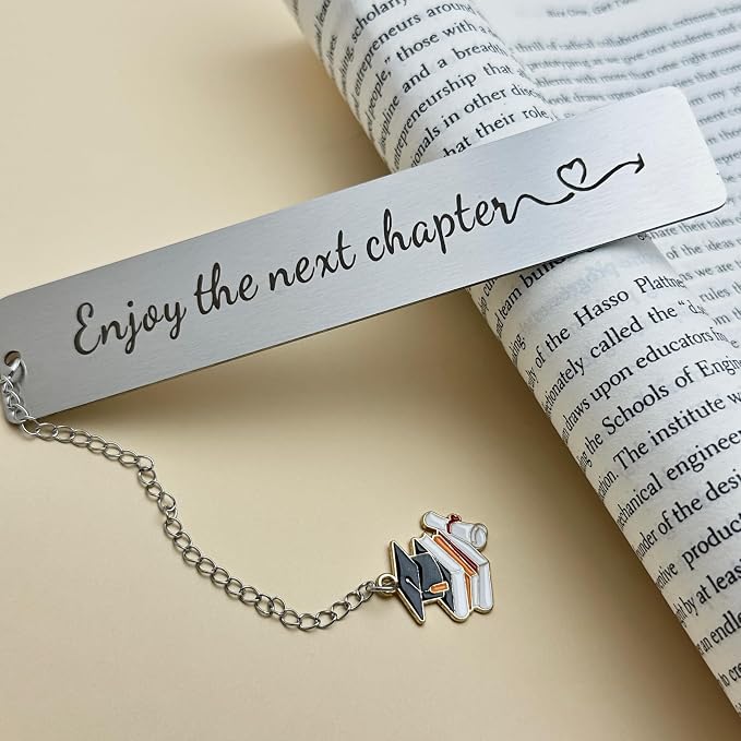 2026 Graduation Gifts Enjoy the Next Chapter Senior Gift Bookmarks for Him Her Inspirational Grad Gifts Students Gifts for High Middle Medical Nurse School Christmas