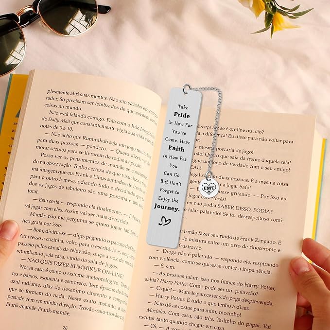 EMT Gifts Emergency Gifts EMT Inspirational Bookmark Emergency Medical Technician Medical School Graduation Gift Encouragement Gifts for Medical Student Paramedic Emergency Nurse Gifts Birthday Gifts