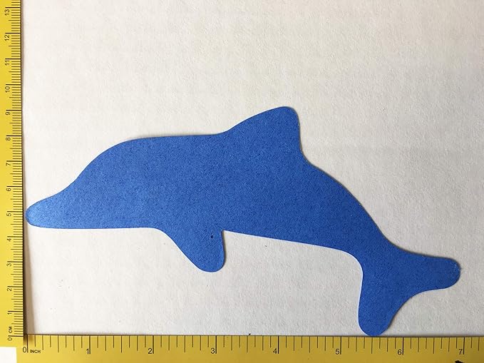 5.5” Ocean Large Creative Cut-Out Set, with Octopus, Dolphin, Whale and Shark, 31 Cut-Outs per Design in a Pack for Classroom Décor, Ocean Theme and Craft Activities for Kids