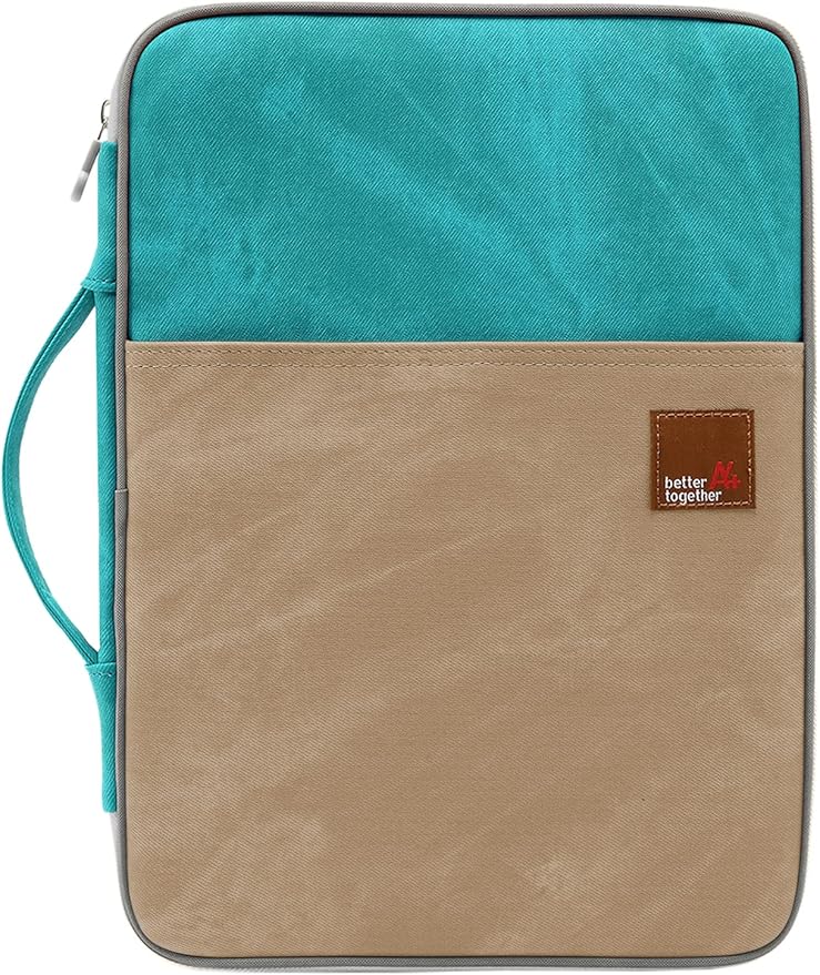 Lanola A4 Document Bags Portfolio Waterproof Business File Holder Travel Gear Organizer Electronics Accessories Bag