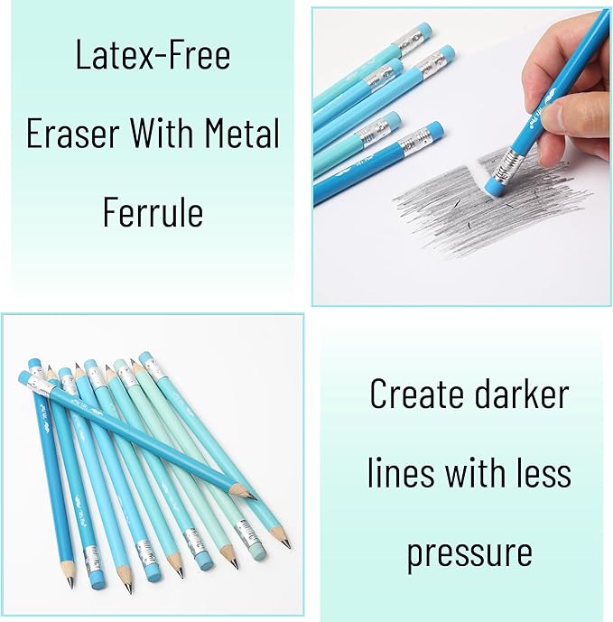 Mr. Pen- Jumbo Pencils, 30 Pack, Colorful Barrels, Smooth Black 2 HB Graphite Cores, Large Preschool Pencils, Smooth Writing Lead for Kindergarten, Kids and School Supplies