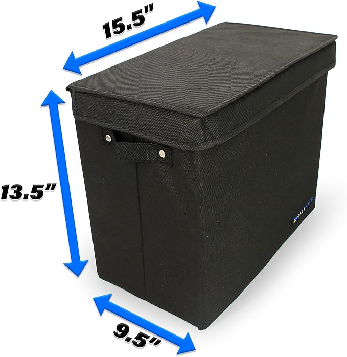 CASEMATIX Graded Comic Book Storage Case Fits up to 28 CGC Graded Comics, Lightweight Comic Book Bin with Three Removable Comic Book Box Partitions