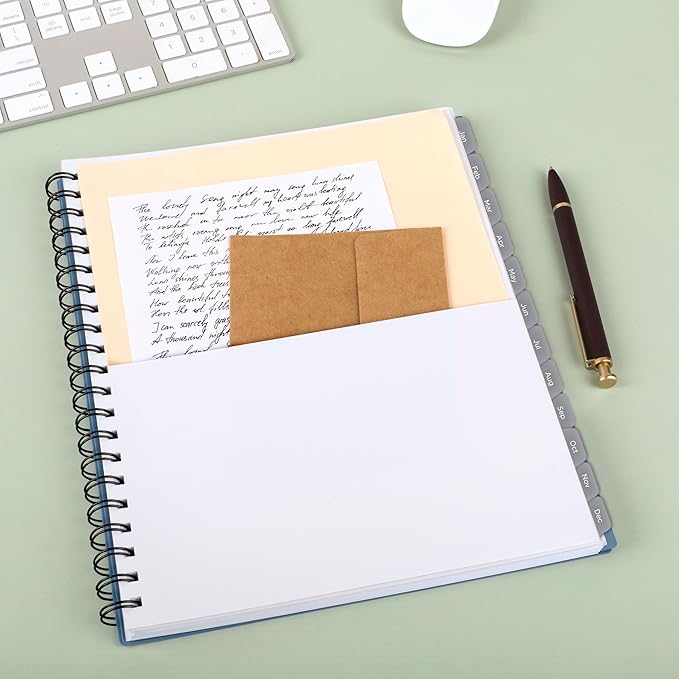 Mead 2027 Planner, Weekly & Monthly, 15-Month Oct-Dec, 8.5" x 11", Composure Blue (CRW6202027)