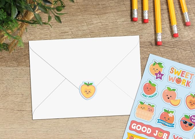 Teacher Created Resources Peach Smelly Stickers (TCR9457)