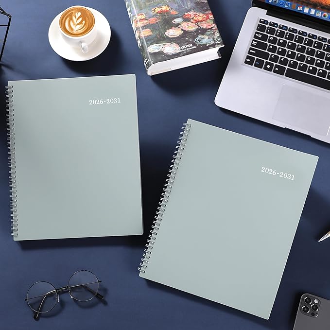 2026-2031 Monthly Planner/Calendar - 5 Year Planner from Jul.2026 - Jun.2031, 60 Month, 9" x 11", Monthly Calendar 2026-2031, 5 Year Calendar - Grey