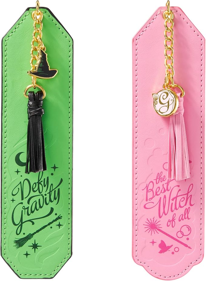 Wicked: Glinda and Elphaba Bookmark Set by The Noble Collection