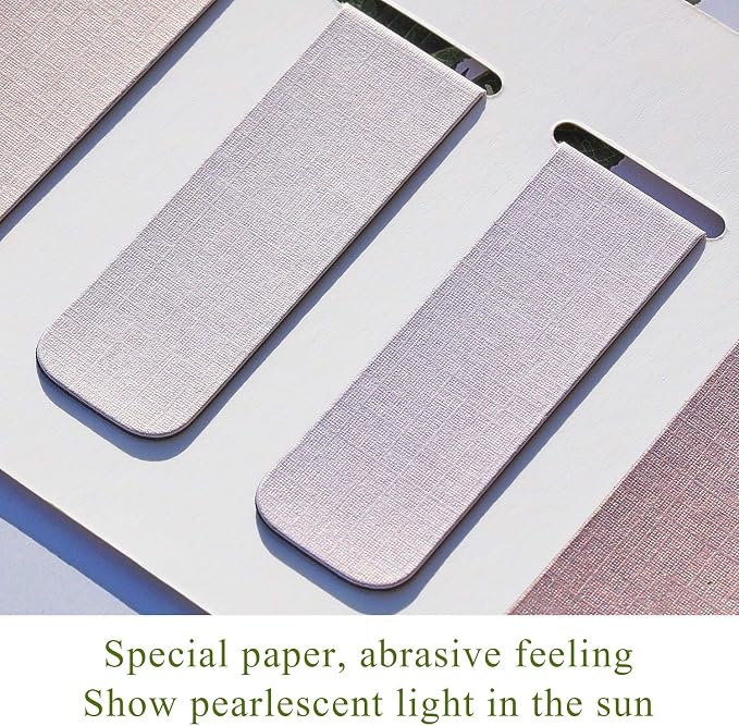Chinco 10 Pieces Magnetic Bookmarks Clips Magnet Page Markers Assorted Book Markers Set for Women Reading Gifts(Classic)
