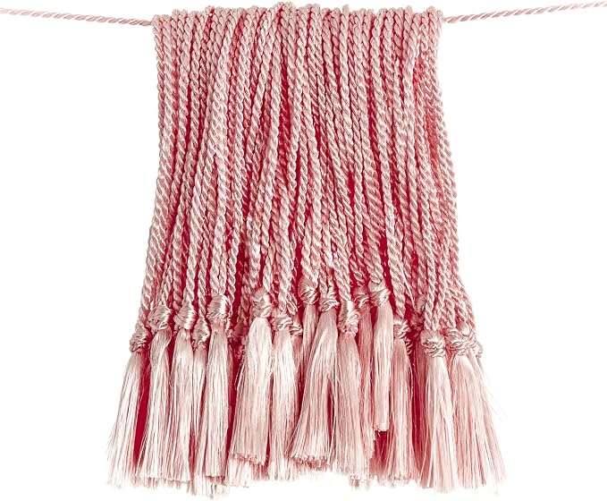 Tassel Depot 100 Floss Bookmark Tassels - LT. Pink