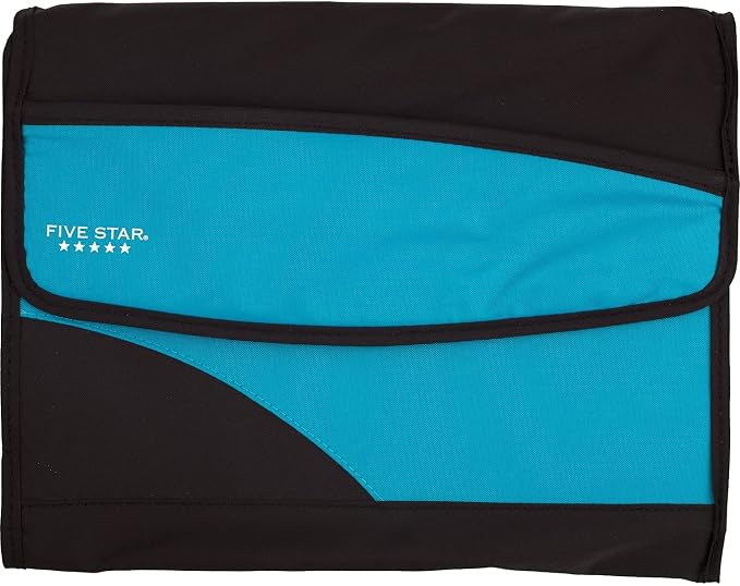Five Star Expanding File Folder, 8-Pocket Expandable File Folder, Teal (73921)