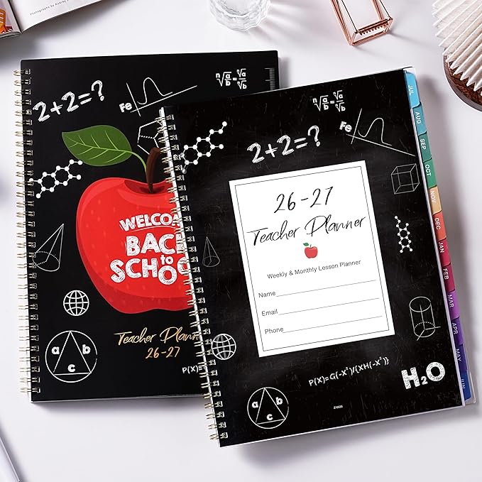 Teacher Planner 2026-2027 - 2026-2027 Teacher Planner Academic Year, Jul. 2026 - Jun. 2027, 9'' x 11'', 2026-2027 Lesson Plan Book for Teacher Academic Year