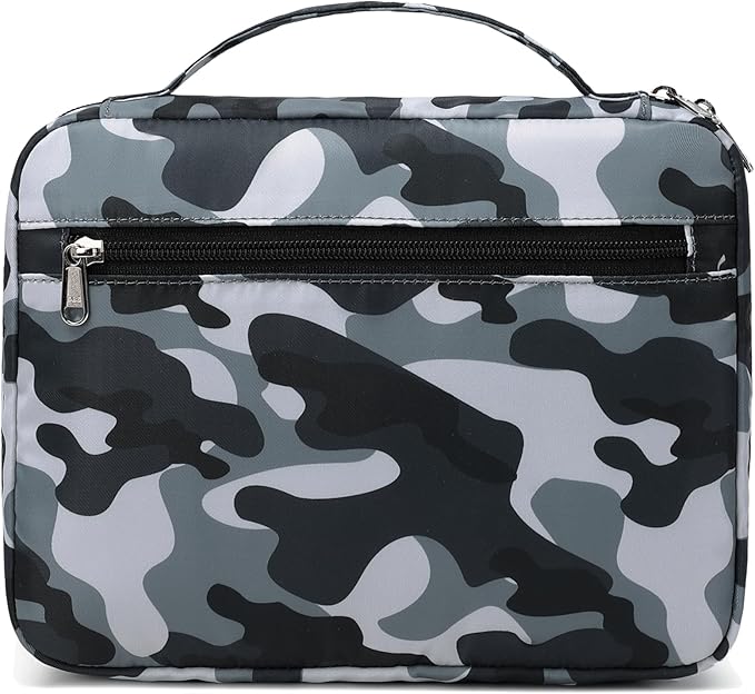 Octsky Bible Book Covers for Boys, Kids Bible Case Bible Protective with Pocket, Camo-3