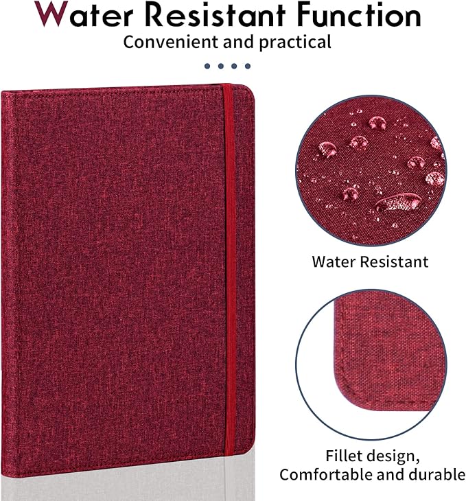 Folio Planner Cover for Rocketbook Smart Notebook– Waterproof Portfolio Organizer Fits A4/Letter Size (8.5x11 Inch), Professional Academic & Office Use (Fuchsia)