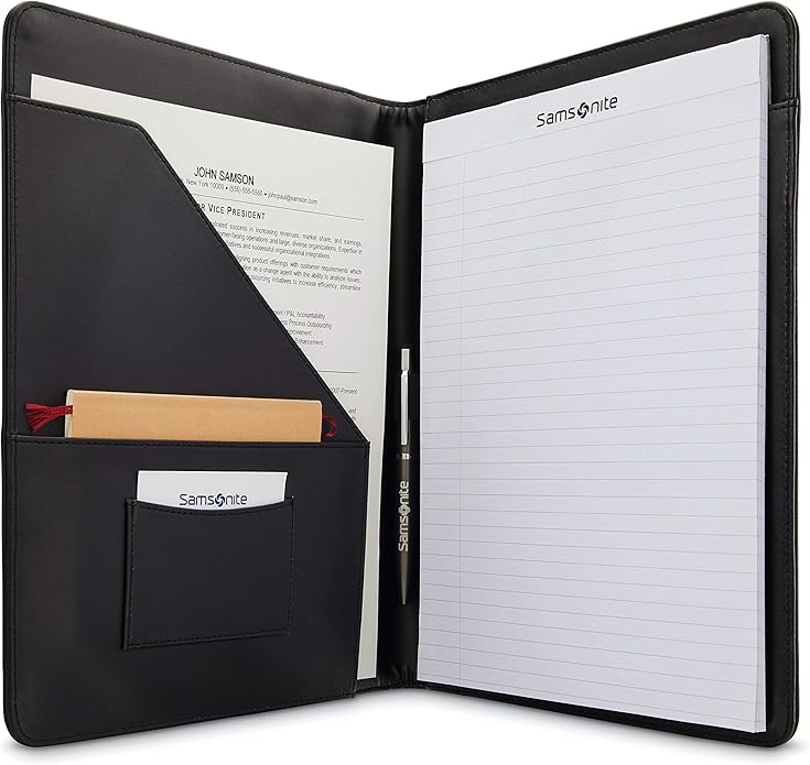 Samsonite Xenon Leather Business Portfolio