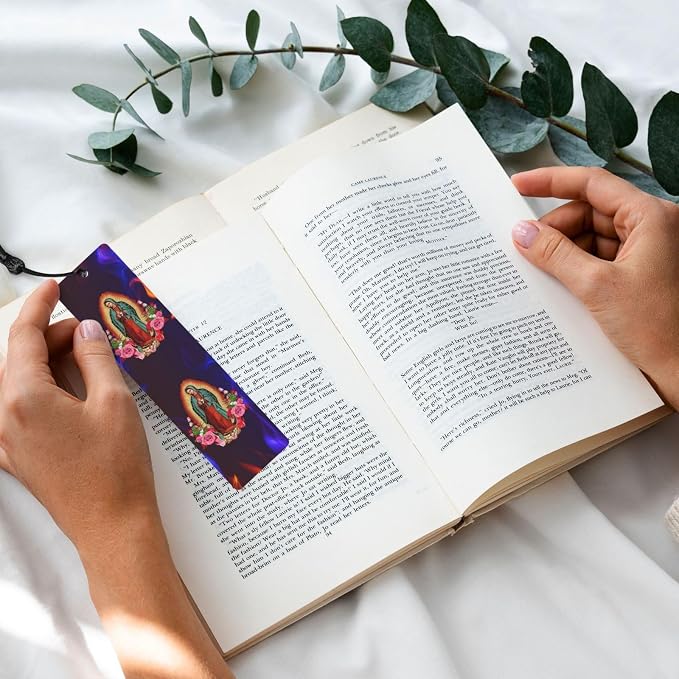 Virgen De Guadalupe Bookmark for Book Lover Catholic Gifts for Women Virgin Mary Bookmark Our Lady of Guadalupe Gifts for Mom Grandma
