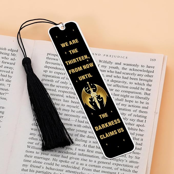 Dark Romance Merch - Book Merch for Reading Women Men, Dark Romance Bookmarks, Inspirational Christmas Birthday Book Club Gifts for Book Lovers Bookworm Bookish Fans Readers Bookish