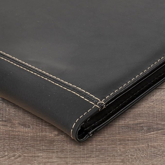 AT-A-GLANCE 2022 Monthly Padfolio by AT-A-GLANCE, 9" x 11", Large, Executive, Black (7029005)