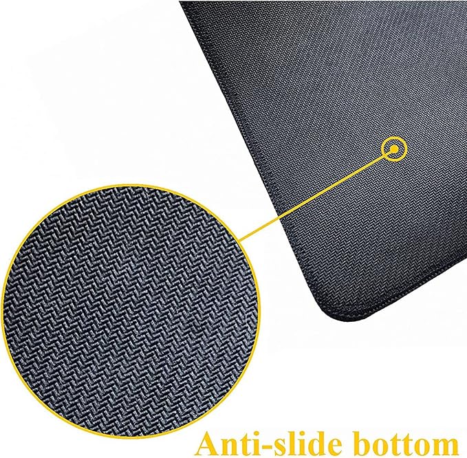 Large Car Mouse Pad 35.4 x 15.7 Inch, Extended Japanese Night Scene Desk Mat, Non-Slip Rubber Base, Washable Surface, Perfect for Gaming, Work & Aesthetic Desk Setup