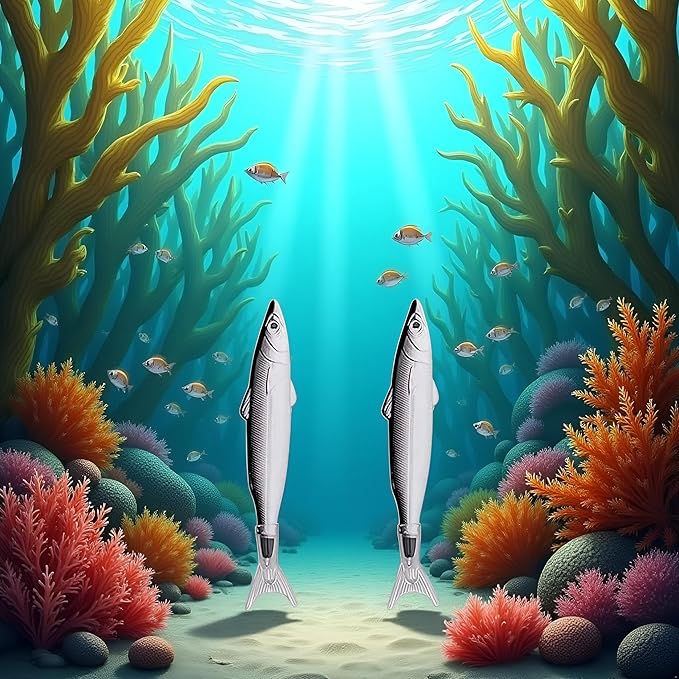 BWESOO 2Pcs Cute Marine Series Ballpoint Pen Fish Styling Pen Black, Ballpoint Pens Pens and Refills Pens and Refills, Writing and Correction Supplies