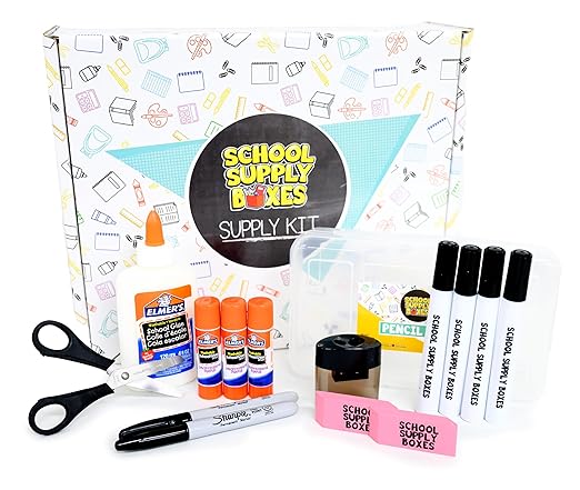 Artistic Essentials Back to School Bundle | Case (4 Boxes) - 99 Pieces per Box | School Supply Boxes - Back to School Essentials | Includes Markers, Coloring Products, Water Colors, Pencils, & More