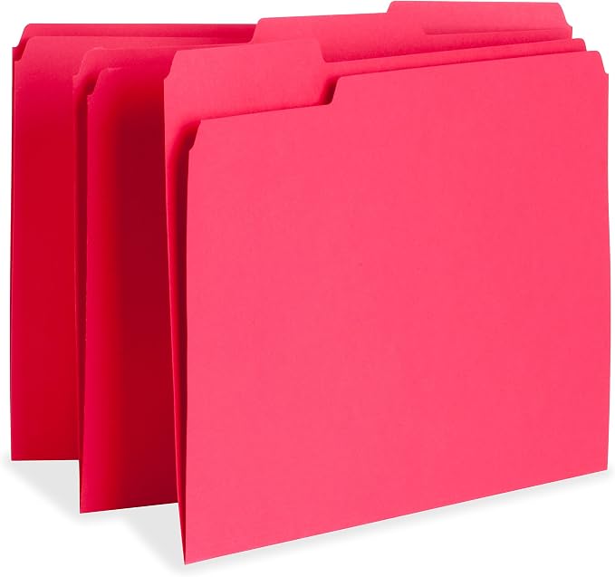 BSN65776 - Business Source Color-Coding Top Tab File Folder