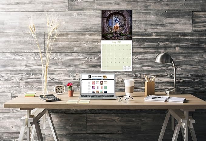 Dogue De Bordeaux Calendar 2026 by MegaCalendars – Monthly Dog Breed Wall Calendar, Made in USA