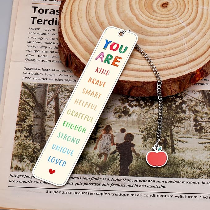 Bookmarks for Reading Kids, Back to School Supplies for Teens, First Day of School Supplies, Cute Book Reading Accessories for Girls Boys, Graduation Gifts for Her Him, Motivational Reading Gifts