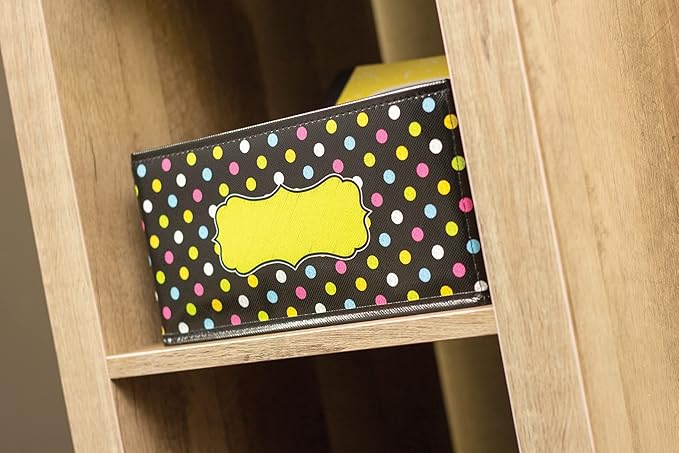 Teacher Created Resources Chalkboard Brights Storage Bin (TCR20765)