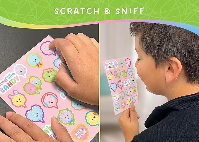 Teacher Created Resources Cotton Candy Smelly Stickers (TCR9455)