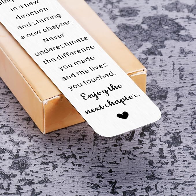 You Will Be Missed Compass Bookmark, Farewell Gifts for Coworkers, Leaving Goodbye Going Away Gifts for Coworker Women Best Friends Her Manager Boss Teacher, Birthday Retirement for Coworkers