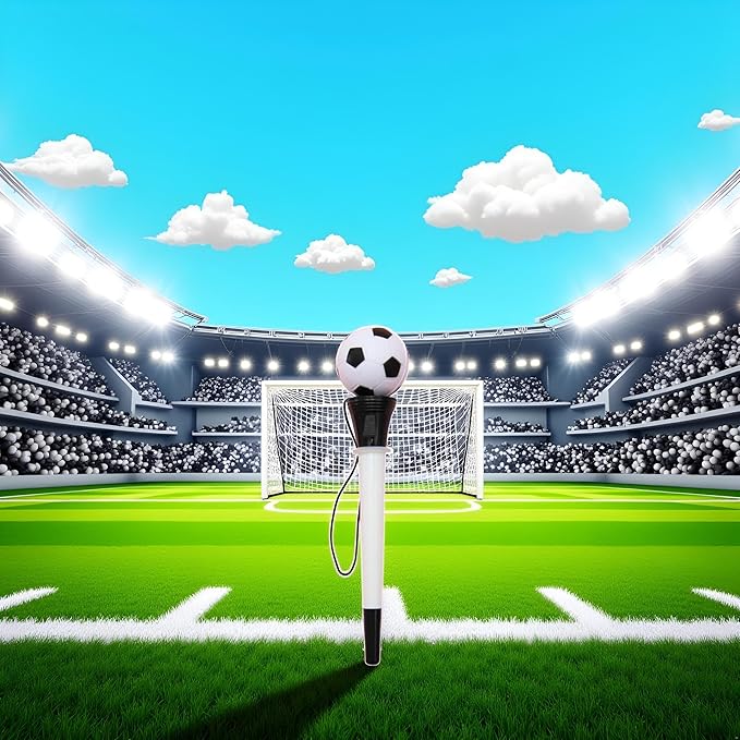 Black-White Funny Bounce Football Pens,Football launching pen,Football shooting pen,Bouncing Gel Ink Pen for Home Birthday Party Favors,Writing and Correction Supplies