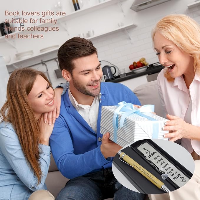 Mother's Day Gifts - Sentimental Gifts for Book Lovers Gifts,Mothers Day Gifts for mom, Metal Bookmark and Pen Set, Birthday Gifts for Mom, Gifts for Mom from Daughter, Mom Gifts for Christmas
