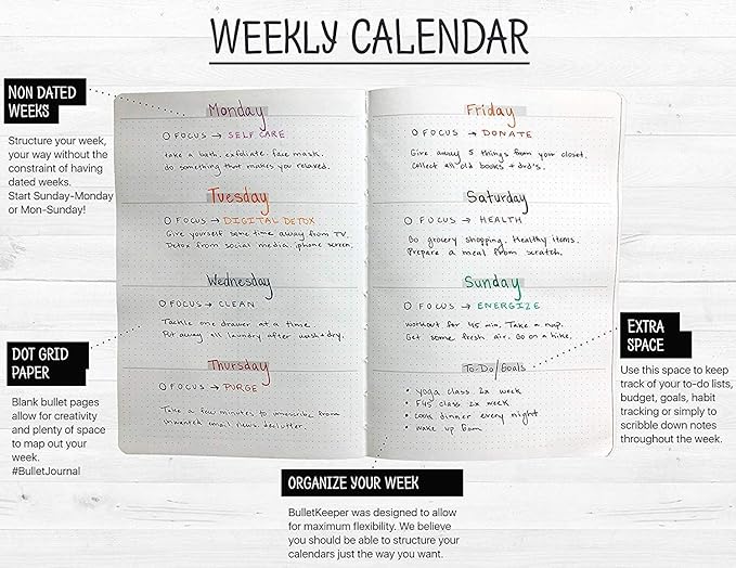 BK UNDATED Yearly Weekly/Monthly Planner 2026-27 Daily Planner Agenda & Personal Organizer to Increase Productivity, Academic Planner w/Sticker Set. A5 (5.8 x 8.3) - Green Hardcover