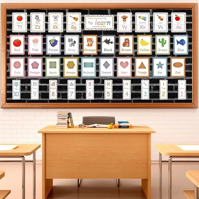 Black Brick Wall Bulletin Board Paper Roll Vintage Theme Stone Brick Bulletin Board Background Paper Back to School Classroom Decor Poster for Art Craft DIY Projects Home Party Supplies 17.7in x 20ft