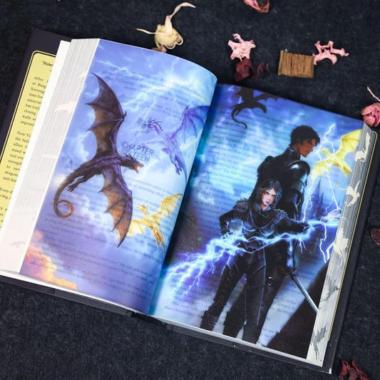 BAMAYSELF 15 Pcs Fourth Wing Page Overlays Bookmarks for Men Women, Fantasy Dragon Bookmark Gift, 4th Wing Merch, Cool Bookmarks Book Accessories Merchandise, Gifts for Bookish Book Lovers