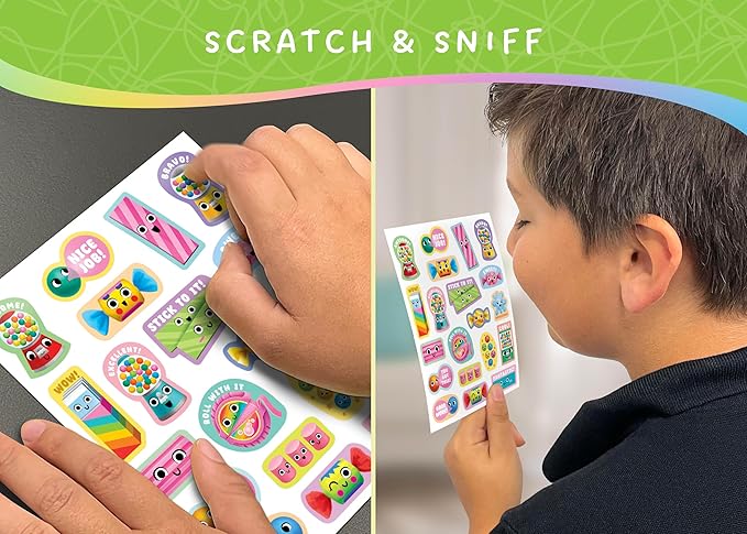 Teacher Created Resources Bubble Gum Smelly Stickers (TCR9446)