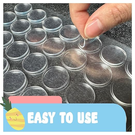 D-NYX Double Sided Tape Sticky Dot Removable Putty No Trace Clear Sticky Tack Waterproof Stickers for Festival Decoration Picture Hanging Museum Wax Gel, Earthquake Putty Hanging Strips Mounting Dots