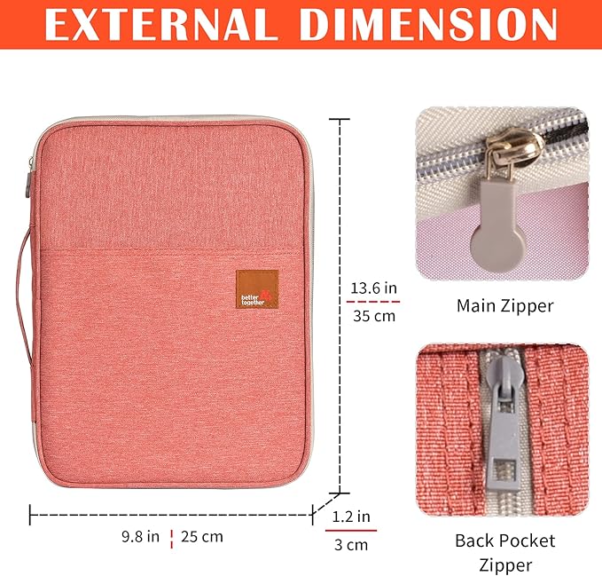 Lanola A4 Document Bags Portfolio Waterproof Business File Holder Travel Gear Organizer Electronics Accessories Bag